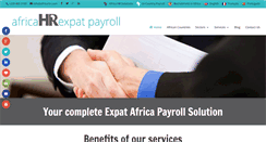 Desktop Screenshot of expatafricapayroll.com
