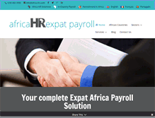 Tablet Screenshot of expatafricapayroll.com